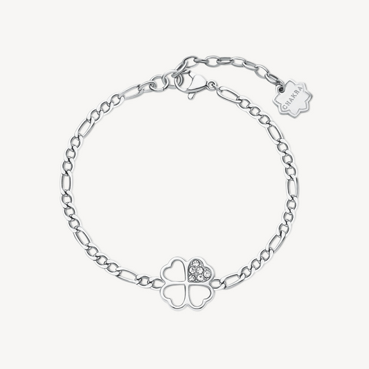Brosway Italia Charm Simulated Diamond Bracelet in White Stainless Steel with Lobster Claw Clasp
