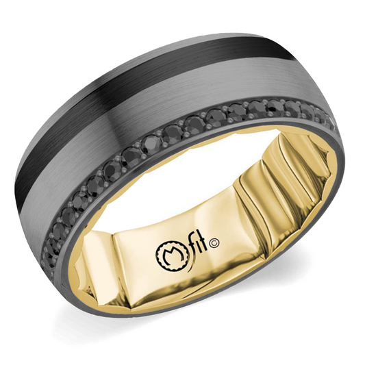 Crown Ring Natural Diamond