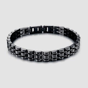 ItalGem Steel Bracelet (No Stones) in Stainless Steel White