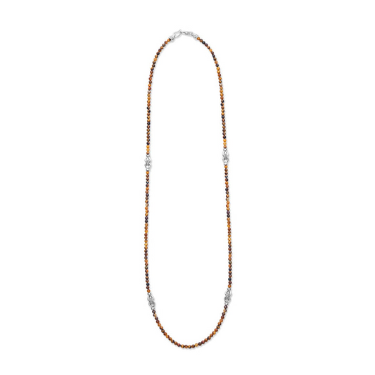 LAGOS Station Color Gemstone Necklace in Sterling Silver