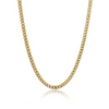 ItalGem Steel 22" Curb Chain in Stainless Steel Yellow, 6mm