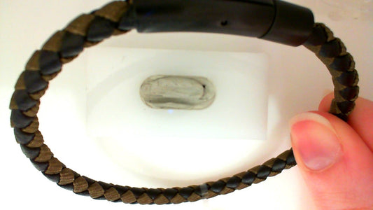 ItalGem Steel Men's Bracelet in Stainless Steel Black