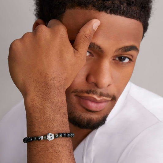 LAGOS Men's Anthem Collection Stretch Color Gemsto