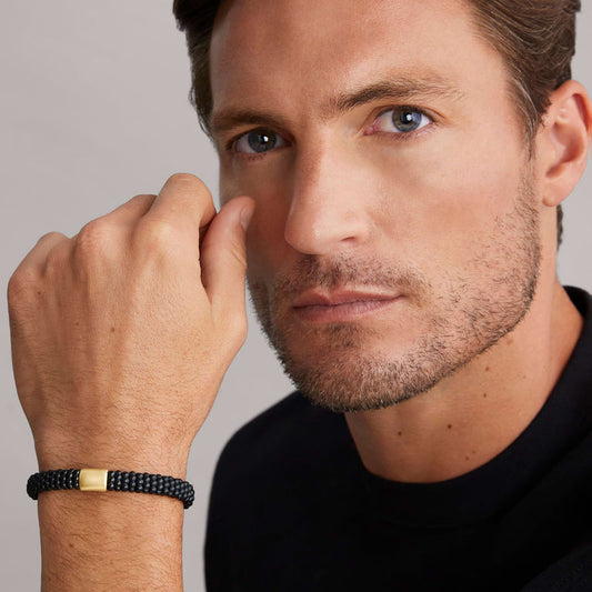 LAGOS Men's Anthem Collection Bead Bracelet (No St