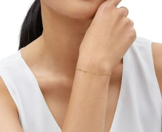ReMARKable Designs Bracelet (No Stones) in 14 Karat Yellow Gold