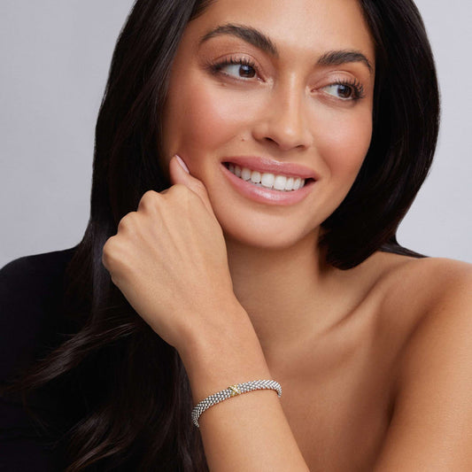Caviar Lux Collection Natural Diamond Bracelet in