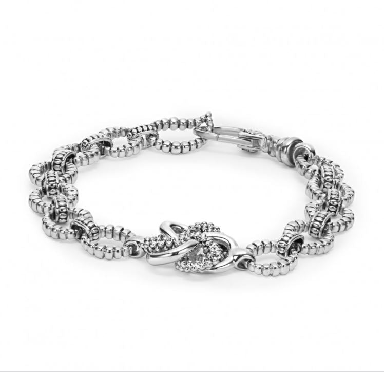 LAGOS Love Knot Collection Oval Link Bracelet (No
