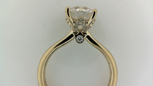 Verragio Hidden Accent Natural Diamond Semi-Mount