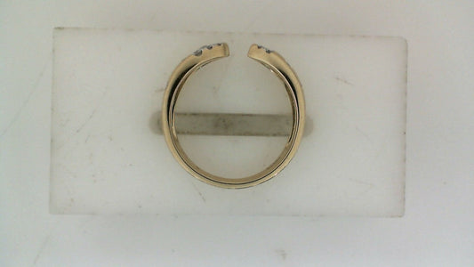 Natural Diamond Natural Diamond Ladies Wedding Band in 14 Karat Yellow