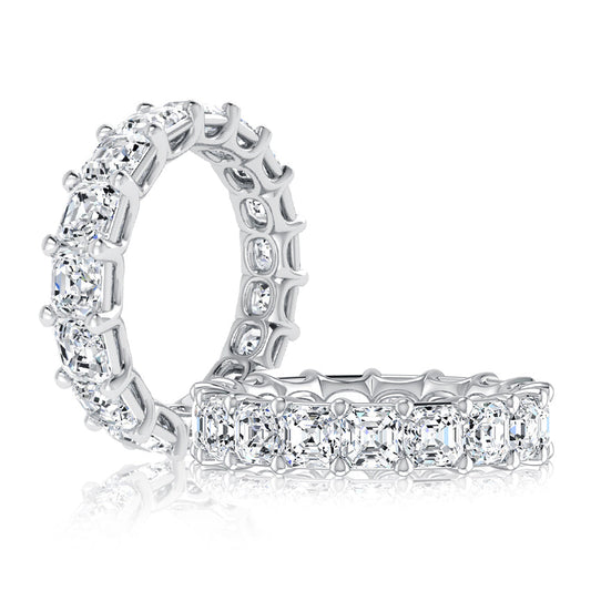 A. Jaffe Men's Eternity Wedding Band in 14 Karat W