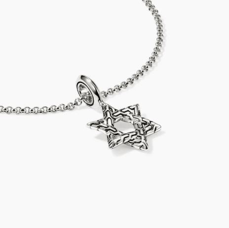 John Hardy Necklace (No Stones) in Sterling Silver White