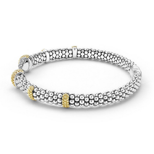 LAGOS Caviar Lux Collection Natural Diamond Cuff B