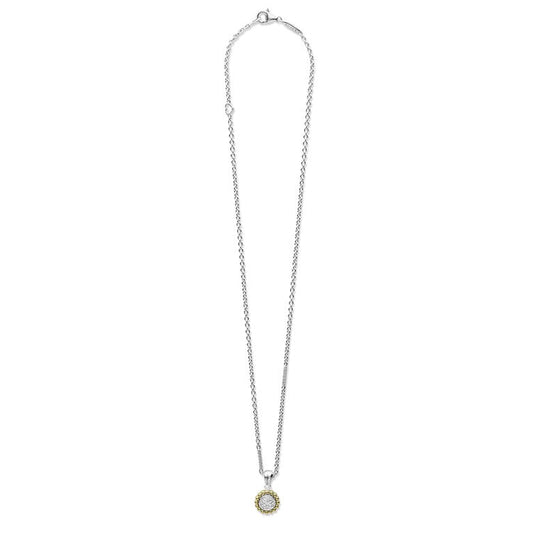 LAGOS Natural Diamond Necklace in Sterling Silver