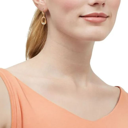 ReMARKable Designs Earrings (No Stones) in 14 Karat Yellow Gold