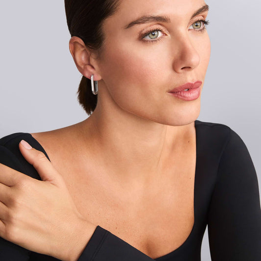 LAGOS Caviar Spark Collection Medium Hoop Natural