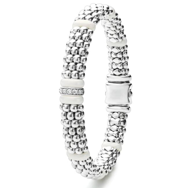 LAGOS White Caviar Collection Natural Diamond Eart