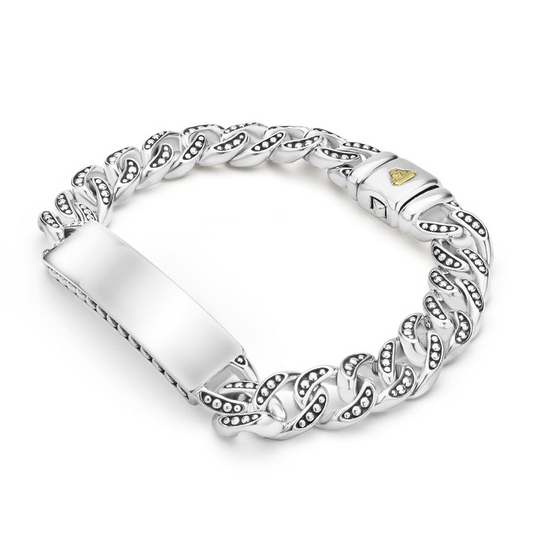 LAGOS Men's Anthem Collection Curb Link Bracelet i