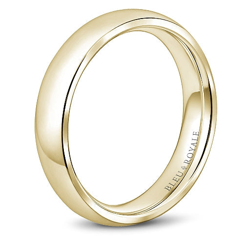 14K Yellow Gold Carved Band, 5MM