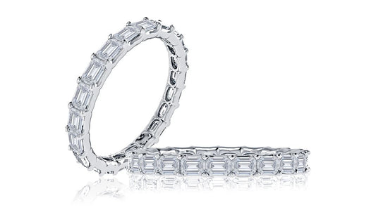 A. Jaffe Natural Diamond Ladies Wedding Band in 14