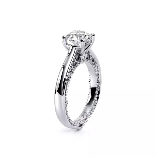 Verragio Solitaire Hidden Accent Natural Diamond S