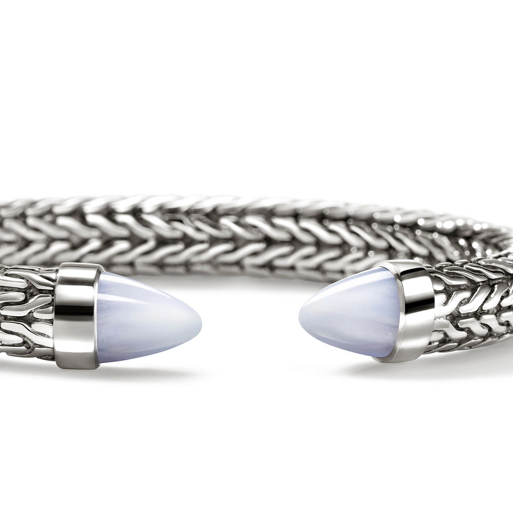 John Hardy Spear 50 Collection Cuff Color Gemstone