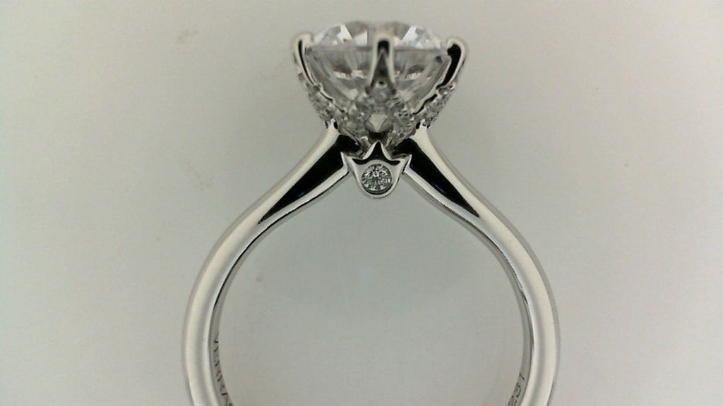 Verragio Hidden Accent Natural Diamond Semi-Mount