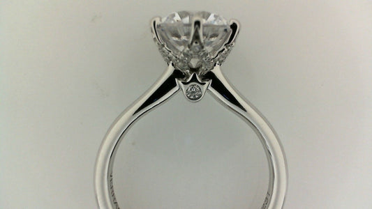 Verragio Hidden Accent Natural Diamond Semi-Mount