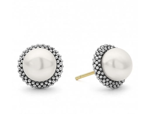 LAGOS Luna Collection Stud Color Gemstone Earrings