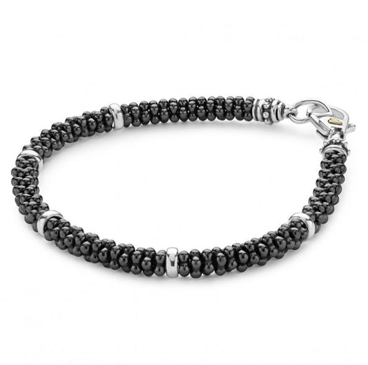 LAGOS Caviar Bracelet (No Stones) in Sterling Silv