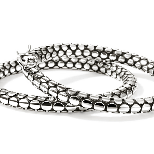 Sterling silver large hoop earrings, polished finish.