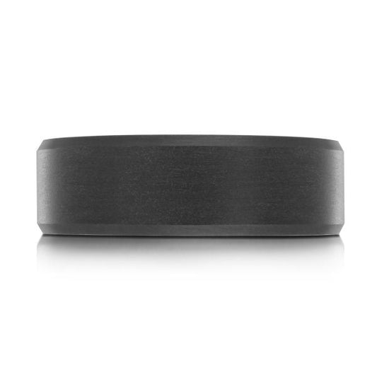 Carbon fiber men's band, satin finish, 7MM.