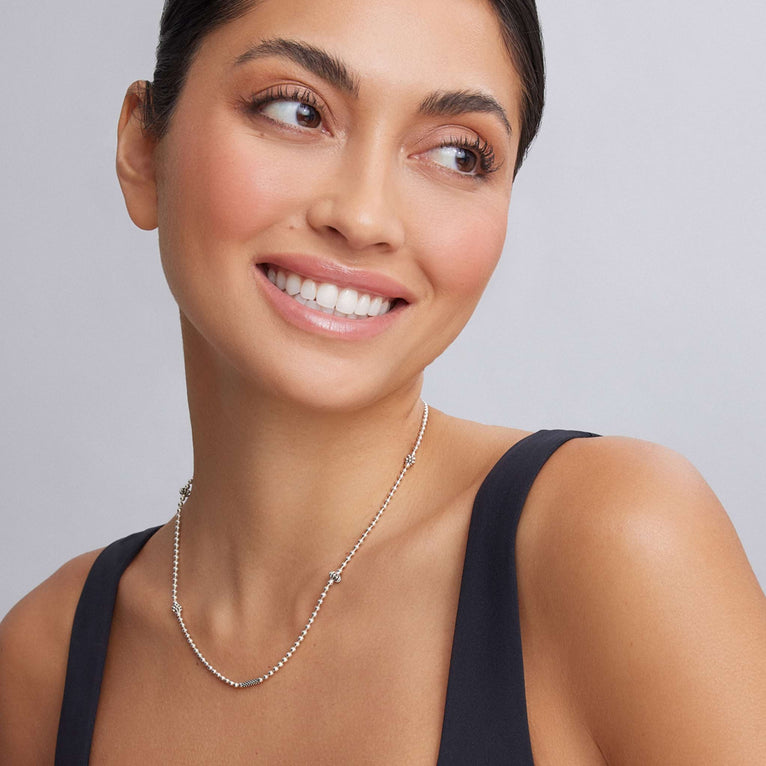 LAGOS Caviar Icon Collection Station Necklace (No
