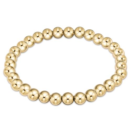 Stretch Bracelet (No Stones) in Gold Filled Yellow