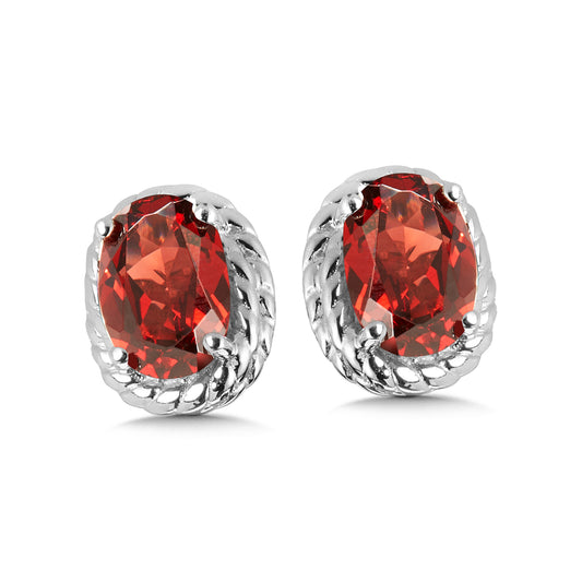 Color Gemstone Earring