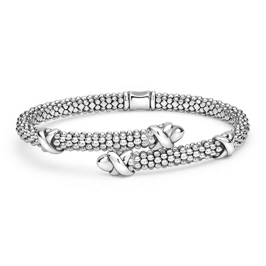 LAGOS Bracelet (No Stones) in Sterling Silver White