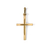 M Estate Collection Cross Necklace (No Stones) in 14 Karat Yellow