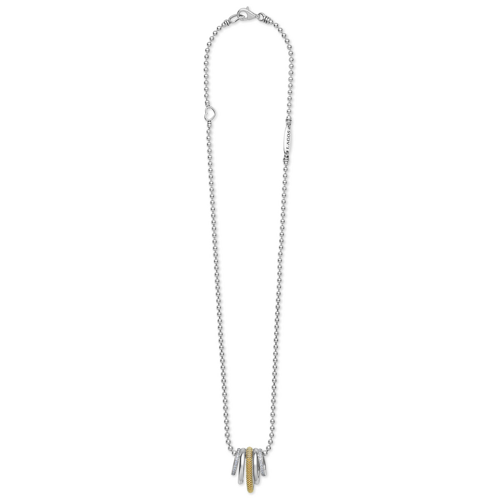LAGOS Caviar Lux Collection Natural Diamond Pendan