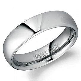 Carved Band (No Stones) in Tungsten Carbide Grey 6MM