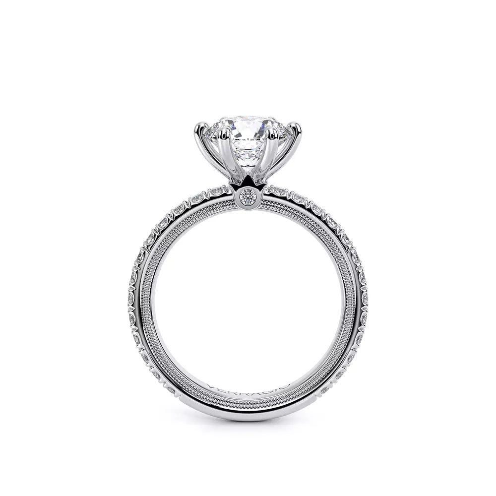 Verragio Hidden Accent Natural Diamond Semi-Mount