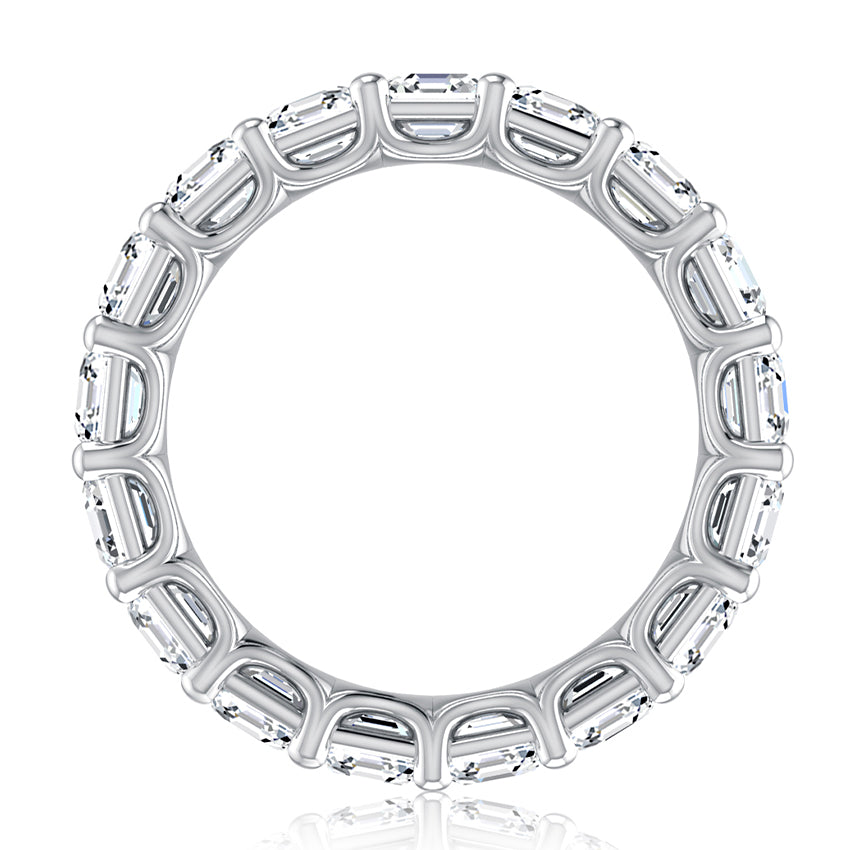 A. Jaffe Men's Eternity Wedding Band in 14 Karat W