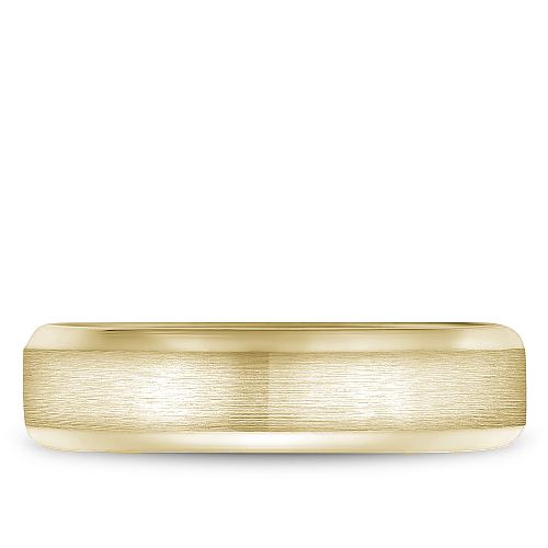14K yellow gold men's carved band.
