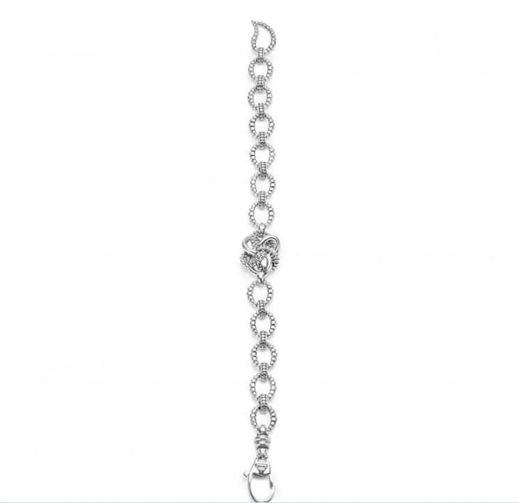 LAGOS Love Knot Collection Oval Link Bracelet (No