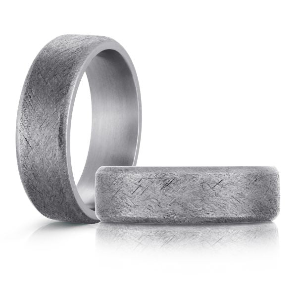 Marks Signature Men's Carved Band No Gemstone in T