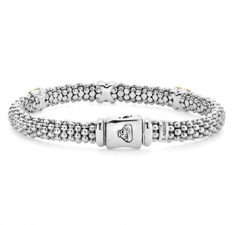 LAGOS Signature Caviar Collection Station Bracelet