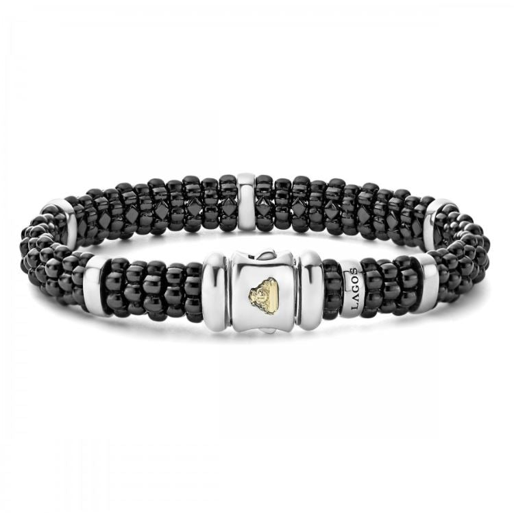 LAGOS Black Caviar Collection Caviar Bracelet (No