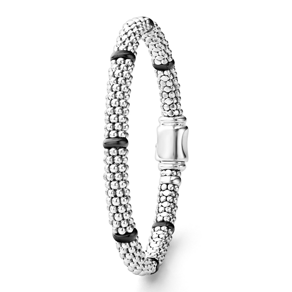 LAGOS Black Caviar Collection Caviar Bracelet (No