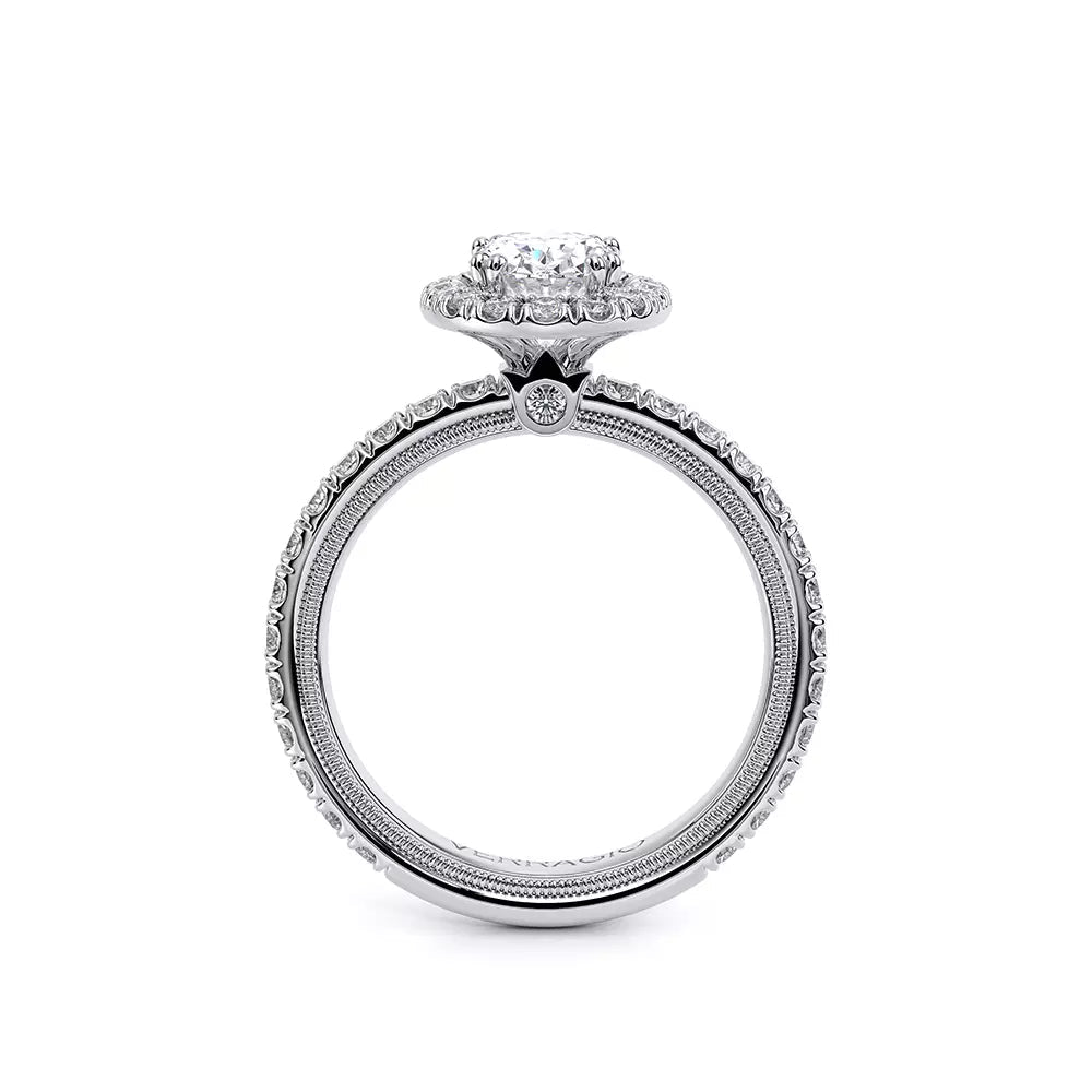 Verragio Hidden Accent Halo Natural Diamond Semi-M