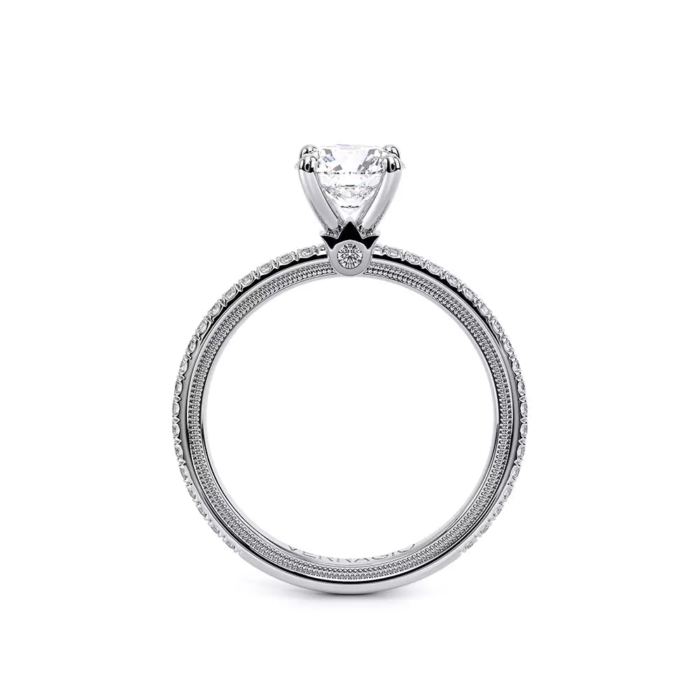 Verragio white gold diamond engagement ring.
