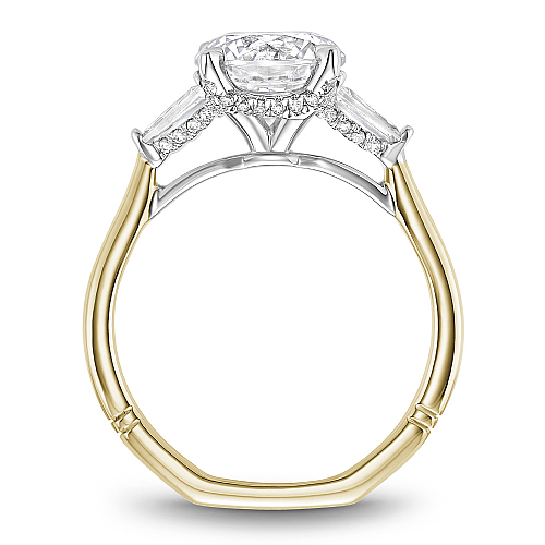 Noam Carver Hidden Accent Natural Diamond Semi-Mou