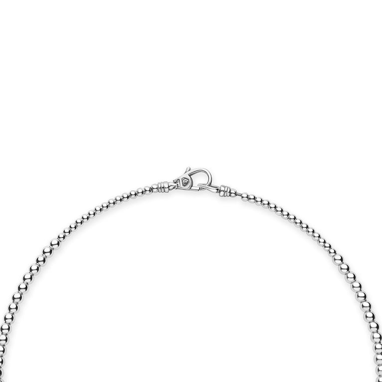 LAGOS Graduated Necklace (No Stones) in Sterling S